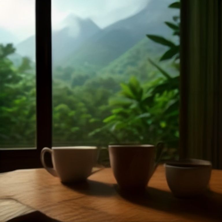 Koffie uit Peru: zacht en verfijnd.

